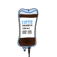 sticker coffee by Saskia Keultjes