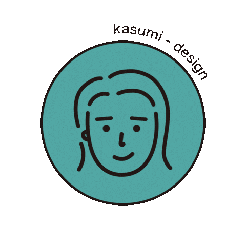 kasumi-design kasumi kasumi-design カスミ Sticker