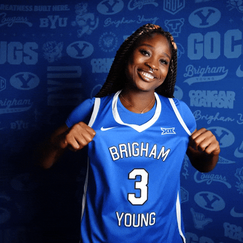Basketball GIF by BYU Cougars
