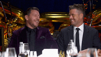pete evans laugh GIF by My Kitchen Rules