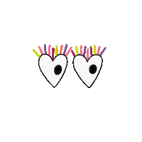 Ivanadcc love happy heart sad Sticker