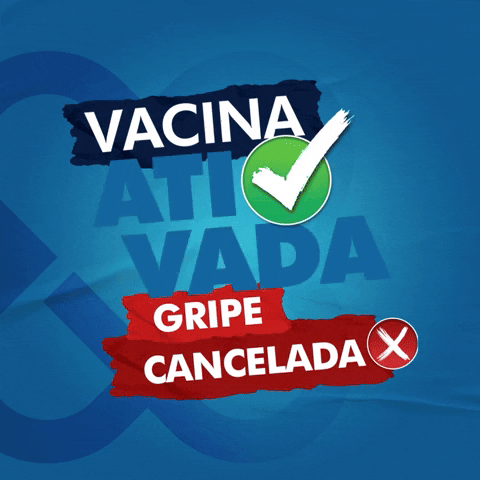 Vacinacao Gripe GIF by Saúde Livre Vacinas