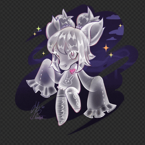 Landysh_art giphyupload animation girl halloween GIF