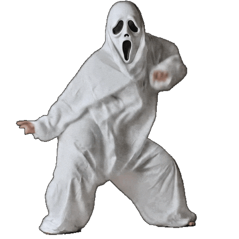 Scared Halloween Sticker by Franck Arnel