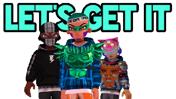 Lets Get It Manga Sticker by DAZZLE SHIP