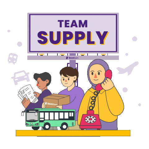 Team Earn Sticker by StickEarn