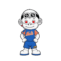Happy New York Mets Sticker by Zhot