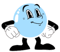 Bubble Sticker by GOSHI