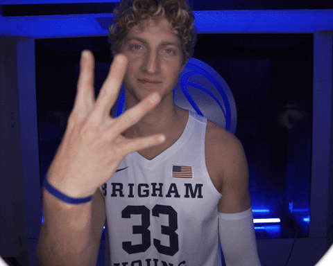 Byu Basketball GIF by BYU Cougars