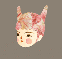 hennilee art cute girl cartoon GIF
