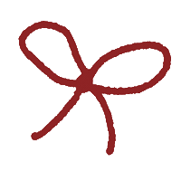 Ribbon 新年 Sticker