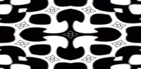 anniemuse heart black and white mask bw GIF