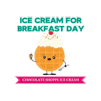 Icecream Sticker by Chocolate Shoppe Ice Cream Company