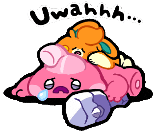 Tired Tears Sticker by Pokémon