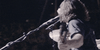 illiteratelight rock live music rocking out illiterate light GIF