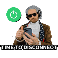 Resting Social Media Sticker