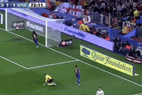 Cristiano Ronaldo Vs Barcelona GIF