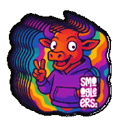 Smoogleers smoogleers psychobull Sticker