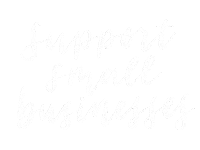 Small Business Lettering Sticker by The Jomu Co