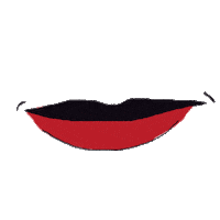 Mouth Smile Sticker