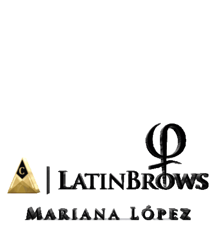 Mariana Lopez Sticker by Phibrows Academy London