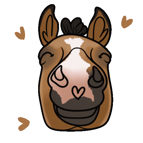 Horse Cheval Sticker