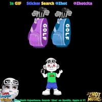 Sports Equipment Golf Clubs GIF by Zhot Music