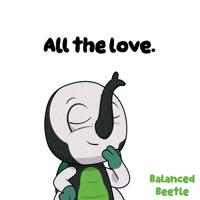 All Love Thanks GIF by VeeFriends