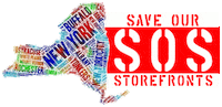 saveourstorefronts save our storefronts Sticker