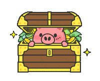 Box Treasure Sticker by JKOPAY