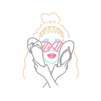 Girl Yes Sticker by Havaianas