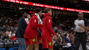 excited lets go GIF by NBA