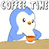 Happy Good Morning Sticker by Pudgy Penguins