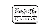 Perfectly Imperfect Text Sticker by OpticalArtInc.