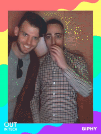 outintech GIF by Out in Tech x GIPHY | Spring Social @ Hotel Americano