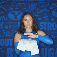 Ncaa Volleyball Go Cougs GIF by BYU Cougars