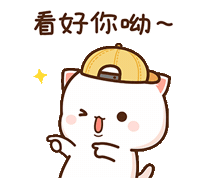 Cat Wink Sticker