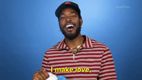 Luke James Thirst GIF by BuzzFeed