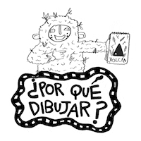 JuanCerilla volcanediciones Sticker