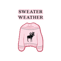 Sweater Weather Winter Sticker by Archer Roose Wines