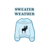 Sweater Weather Winter Sticker by Archer Roose Wines