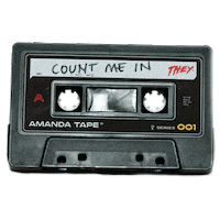 The Amanda Tape Sticker by THEY.