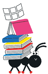 misma_editions books bd livres fourmi Sticker