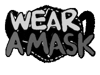 Public Health Mask Sticker