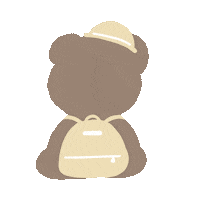 Bear Spring Sticker
