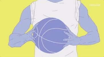 basketball crush GIF by Party Legends