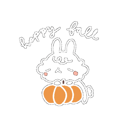 Bunny Doodle Sticker