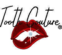 toothcouture wow yes sparkle gold Sticker