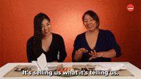 Selling Us What It's Telling Us