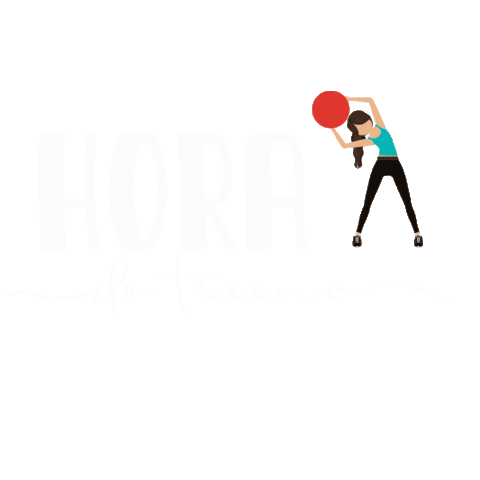 patriotayara giphyupload pilates treino hora Sticker